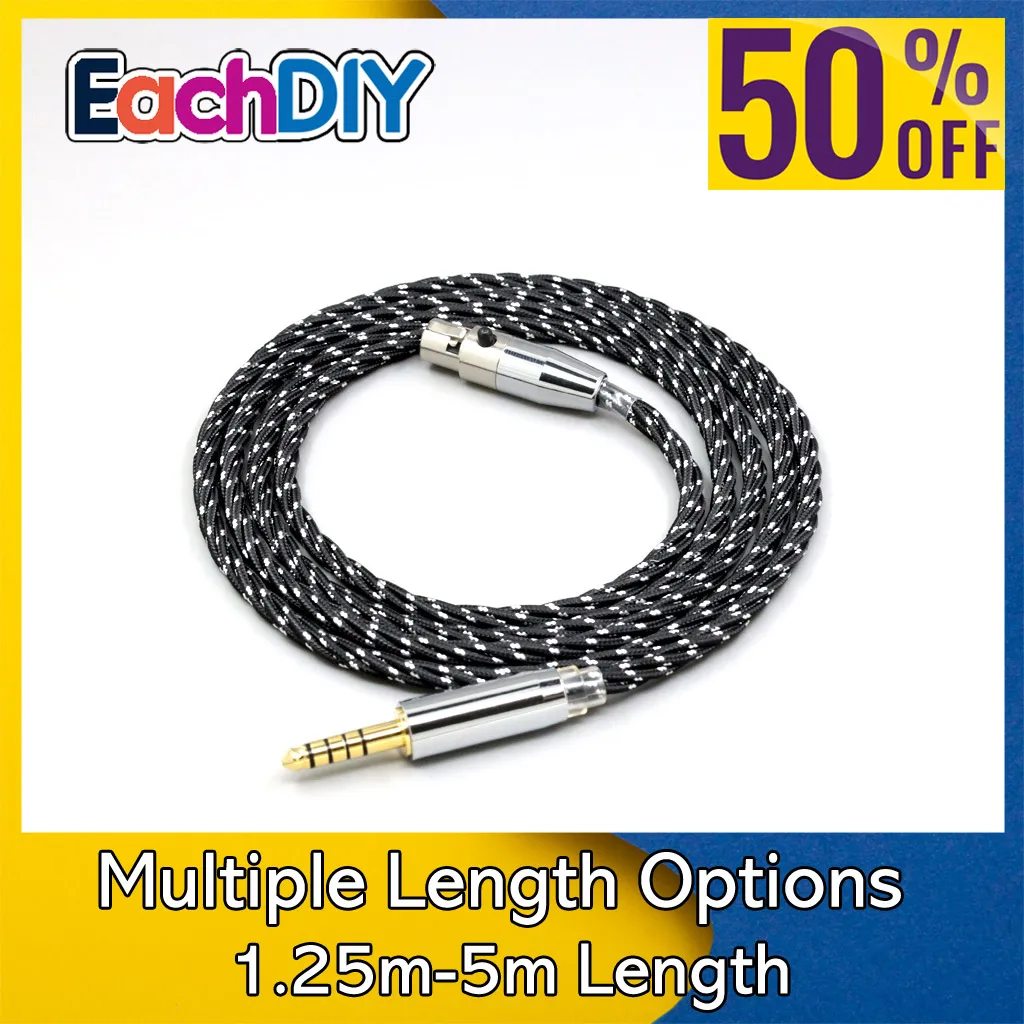 OCC Mixed OFC Twisting Nylon Earphone Cable For AKG K371BT Beyerdynamic DT177x GO Pioneer HDJ-X10 Sennheiser HD490 Pro LN008735
OCC Mixed OFC Twisting Nylon Earphone Cable For AKG K371BT Beyerdynamic DT177x GO Pioneer HDJ-X10 Sennheiser HD490 Pro LN008735