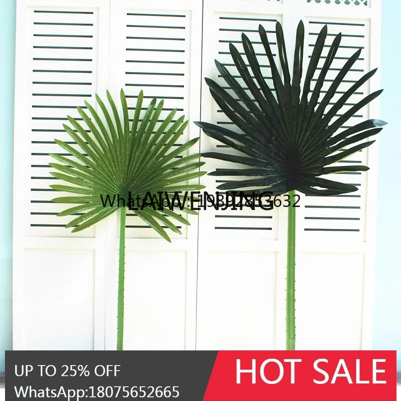B1 large coconut leaf simulation leaf fan sunflower greening decoration engineering accessories branch
B1 large coconut leaf simulation leaf fan sunflower greening decoration engineering accessories branch