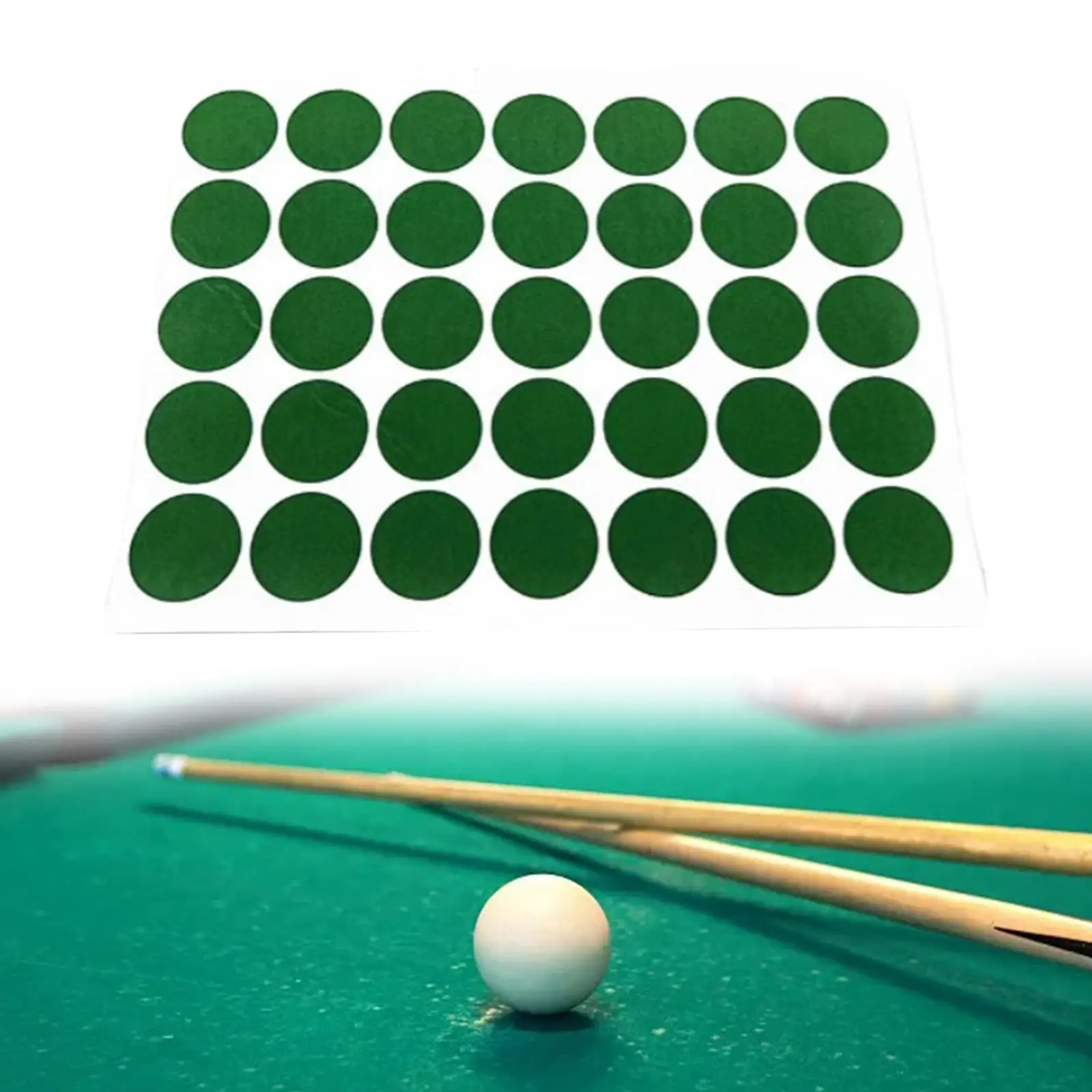 Billiard Repair Accessory Green Felt Sticker 35mm Pool Table Cloth Spot Patch for Snooker Table Support
Billiard Repair Accessory Green Felt Sticker 35mm Pool Table Cloth Spot Patch for Snooker Table Support