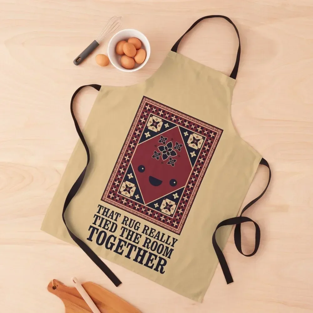 The Big Lebowski - Rug - That Rug Really Tied The Room Together Apron For Nail Stylist Men kitchen kitchen item Apron
The Big Lebowski - Rug - That Rug Really Tied The Room Together Apron For Nail Stylist Men kitchen kitchen item Apron