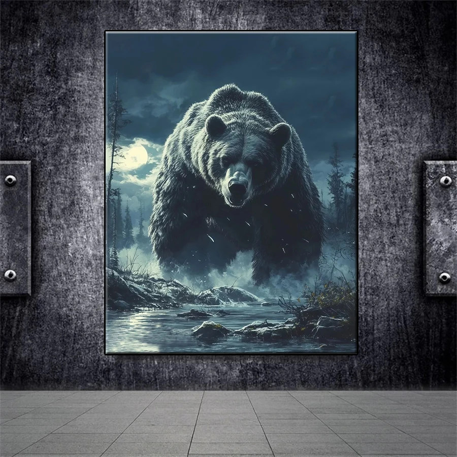 Diamond Mosaic Picture Kit New Moon Night Forest Animal Bear Art Diamond Painting Cross Stitch Adult Decoration Wall Art
Diamond Mosaic Picture Kit New Moon Night Forest Animal Bear Art Diamond Painting Cross Stitch Adult Decoration Wall Art