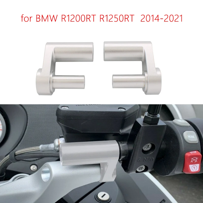 Модификация мотоцикла для моделей BMW R1200RT и R1250RT 2014-2021 годов: удлинитель руля и увеличение высоты.
Модификация мотоцикла для моделей BMW R1200RT и R1250RT 2014-2021 годов: удлинитель руля и увеличение высоты.