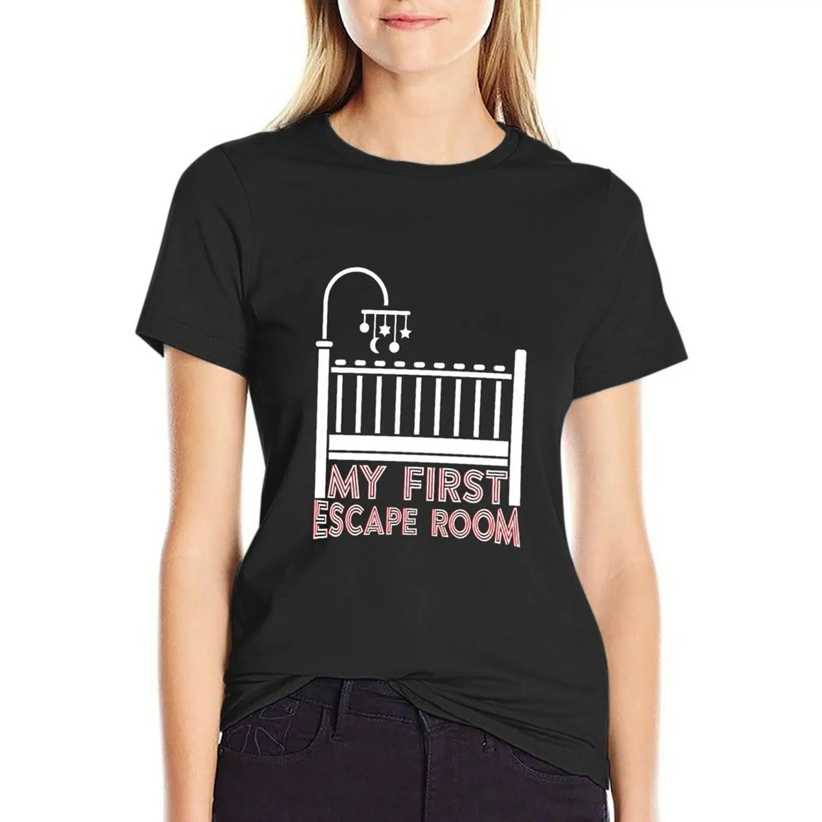 My First Escape Room T-Shirt customs design your own animal prinfor cropped t shirts for Women
My First Escape Room T-Shirt customs design your own animal prinfor cropped t shirts for Women