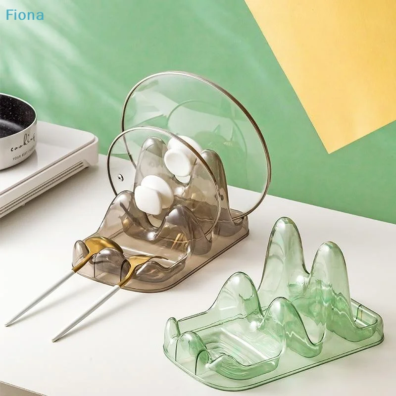 ✔Mountain-Shaped Pot Lid Holder,Clear Plastic Utensil Rest,Multi-Functional Kitchen Spoon & Lid Organizer with Drip Tray
✔Mountain-Shaped Pot Lid Holder,Clear Plastic Utensil Rest,Multi-Functional Kitchen Spoon & Lid Organizer with Drip Tray
