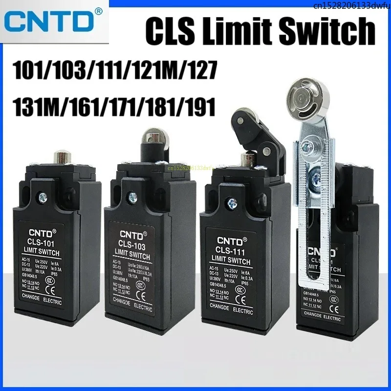 CNTD CLS Концевой выключатель хода CLS-101 CLS-103 CLS-111 CLS-121 CLS-127 CLS-131 CLS-161 CLS-191 CLS-181 171 1NO1NC 10A 250V Ip65
CNTD CLS Концевой выключатель хода CLS-101 CLS-103 CLS-111 CLS-121 CLS-127 CLS-131 CLS-161 CLS-191 CLS-181 171 1NO1NC 10A 250V Ip65