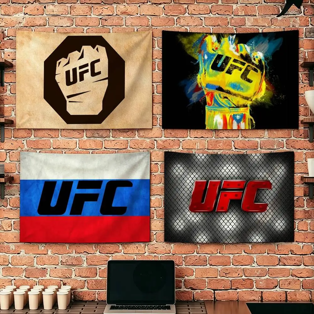 UFC Logo Flags Wall Hanging Tapestry Outdoor Garage Room Decorative flag Background Blanket
UFC Logo Flags Wall Hanging Tapestry Outdoor Garage Room Decorative flag Background Blanket