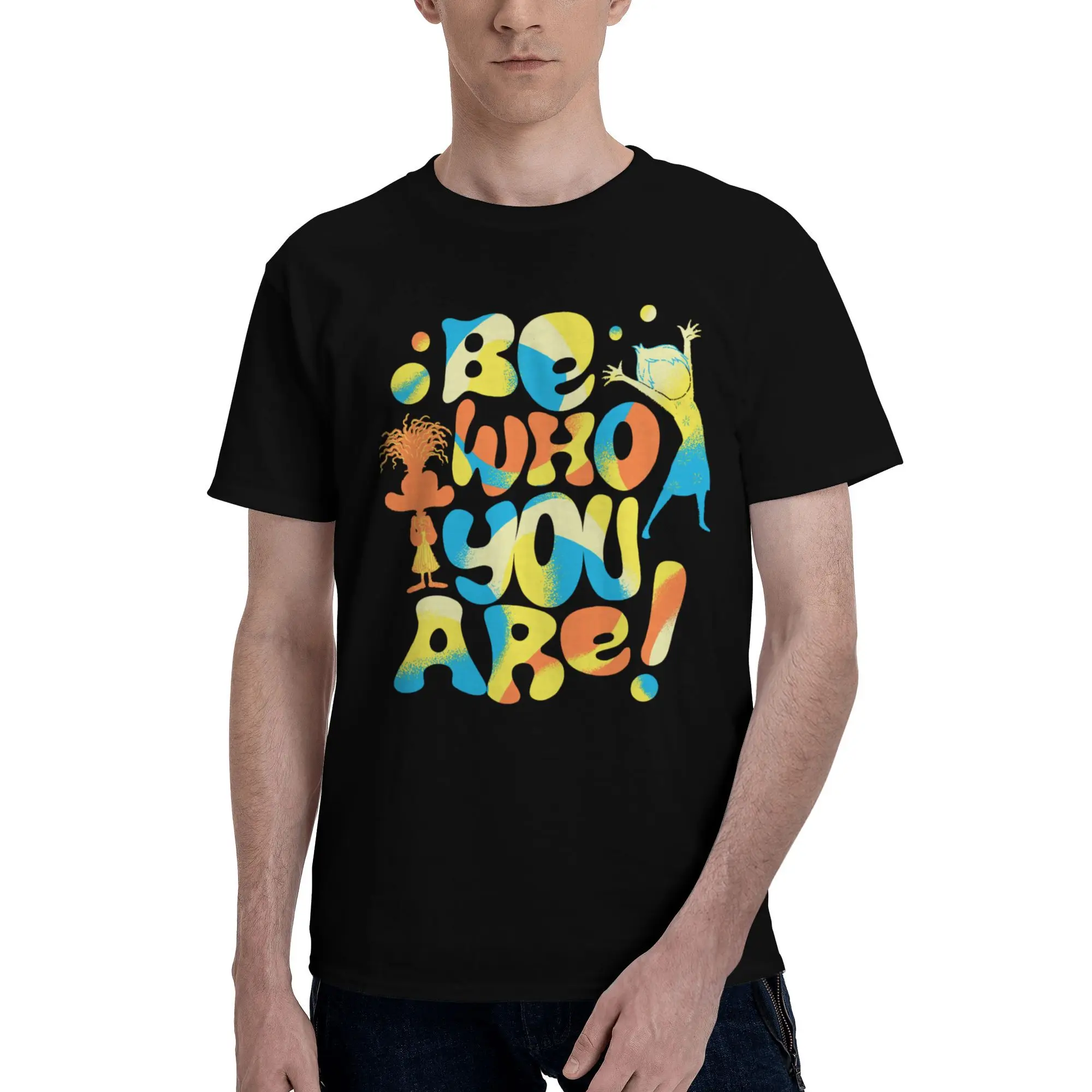 Inside Out Be You T-Shirts Men Novelty T Shirt Short Sleeve Tshirt 100% Cotton Tees Top Clothing
Inside Out Be You T-Shirts Men Novelty T Shirt Short Sleeve Tshirt 100% Cotton Tees Top Clothing