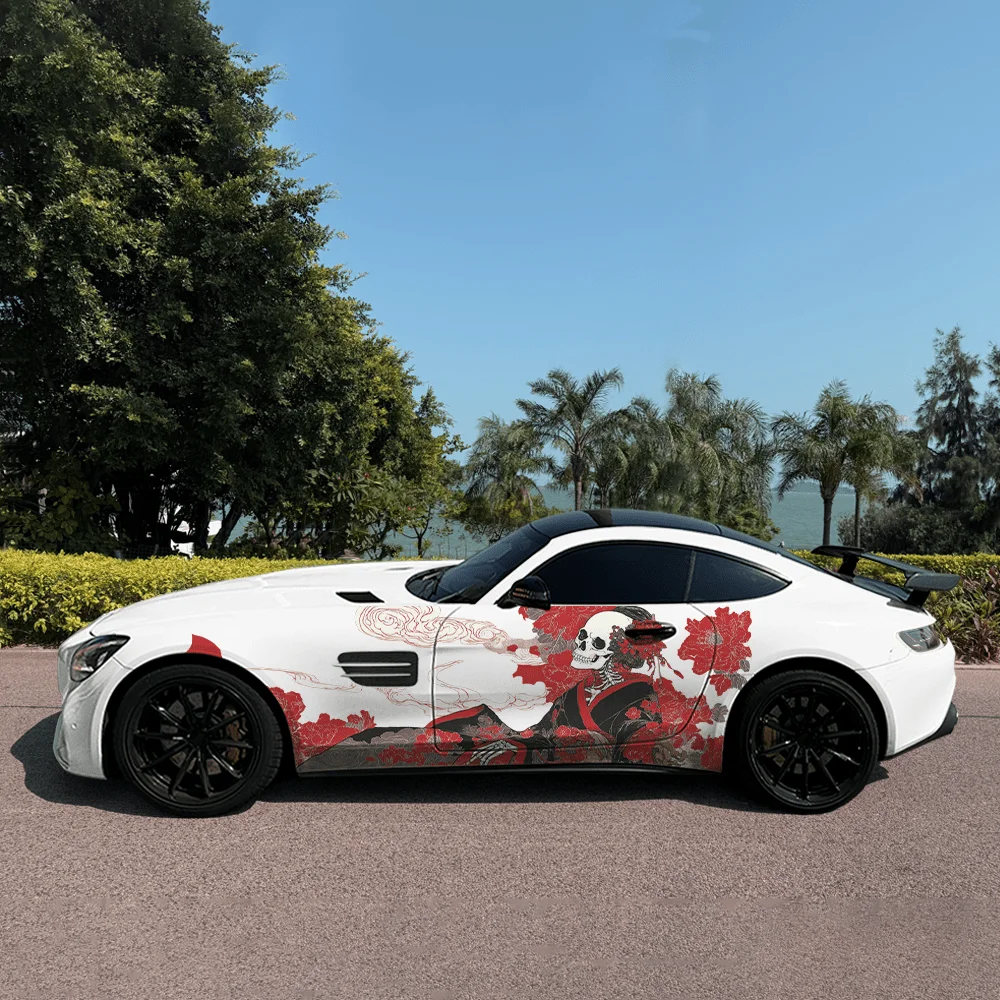 Geisha Skeleton Colored Car Vinyl Wraps Decal Self-adhesive PVC Sticker Suitable for Trucks SUV Decoration Auto Accessories Gift
Geisha Skeleton Colored Car Vinyl Wraps Decal Self-adhesive PVC Sticker Suitable for Trucks SUV Decoration Auto Accessories Gift