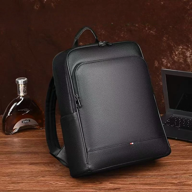 New Luxury Brand Real Cow Genuine Leather Men Backpacks Korean Student Backpack Boy Luxury 15.6 Inch Computer Laptop Bag
New Luxury Brand Real Cow Genuine Leather Men Backpacks Korean Student Backpack Boy Luxury 15.6 Inch Computer Laptop Bag