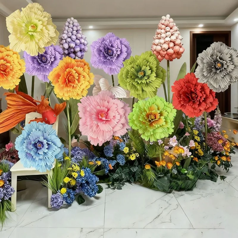 High Quality PE Peony Artificial Flowers, Solid Color Large Blooms for Stage Background Floral Basket Arrangement Wholesale
High Quality PE Peony Artificial Flowers, Solid Color Large Blooms for Stage Background Floral Basket Arrangement Wholesale
