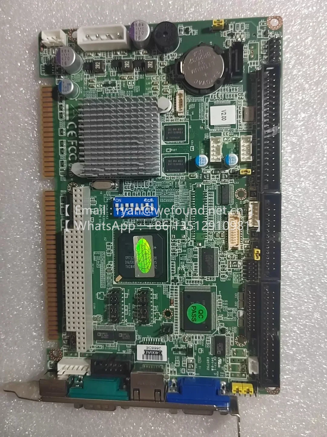 PCA-6743F PCA-6743 all-in-one single board computer
PCA-6743F PCA-6743 all-in-one single board computer