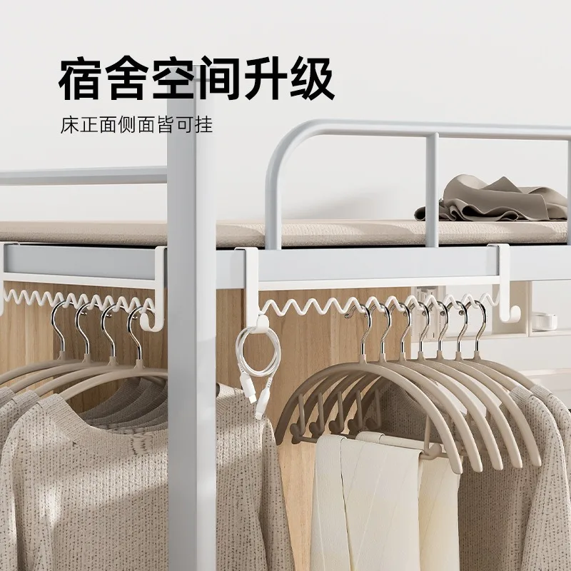 Wave Clothes Drying Rack Dormitory Clothes Hanging Artifact Bedside Clothes Hook Bedside Clothes Drying Rack Dormitory Storage
Wave Clothes Drying Rack Dormitory Clothes Hanging Artifact Bedside Clothes Hook Bedside Clothes Drying Rack Dormitory Storage