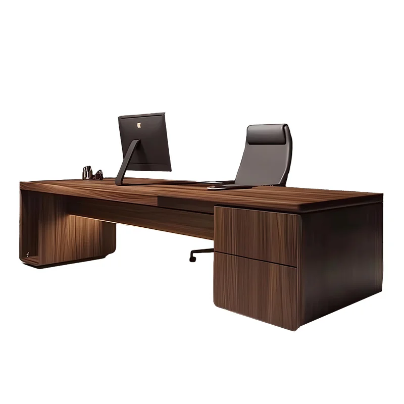 New Chinese-style solid wood desk, modern high-end North American black walnut desk
New Chinese-style solid wood desk, modern high-end North American black walnut desk