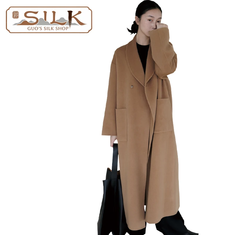 High-end Double-sided Cashmere Women's Coat - Elegant Women's Fashion Wool Coat for Winter, Warm, Comfortable and Soft
High-end Double-sided Cashmere Women's Coat - Elegant Women's Fashion Wool Coat for Winter, Warm, Comfortable and Soft