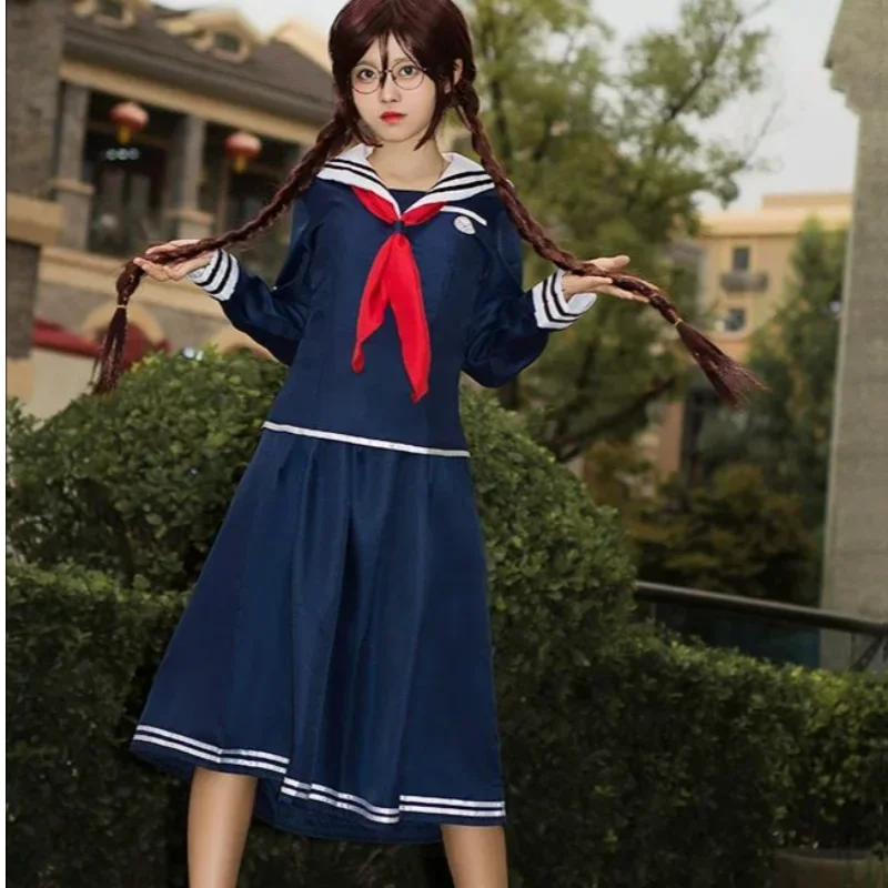 Adult Women Toko Fukawa Cosplay Costume Danganronpa JK Uniform with Glasses Halloween Carnival Dress Up Suit
Adult Women Toko Fukawa Cosplay Costume Danganronpa JK Uniform with Glasses Halloween Carnival Dress Up Suit