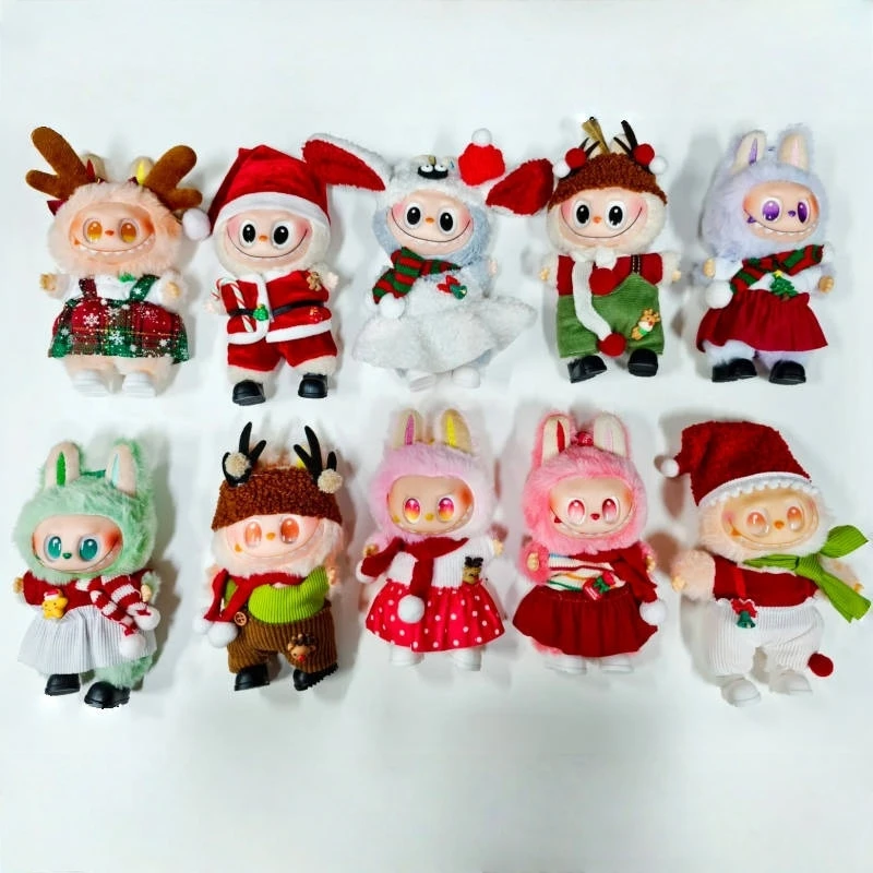For 17cm Labubu Plush Doll Skirt DIY Christmas Clothes Accessories Gifts Santa Dress Up Girl Toy Festival (no Shoes)
For 17cm Labubu Plush Doll Skirt DIY Christmas Clothes Accessories Gifts Santa Dress Up Girl Toy Festival (no Shoes)