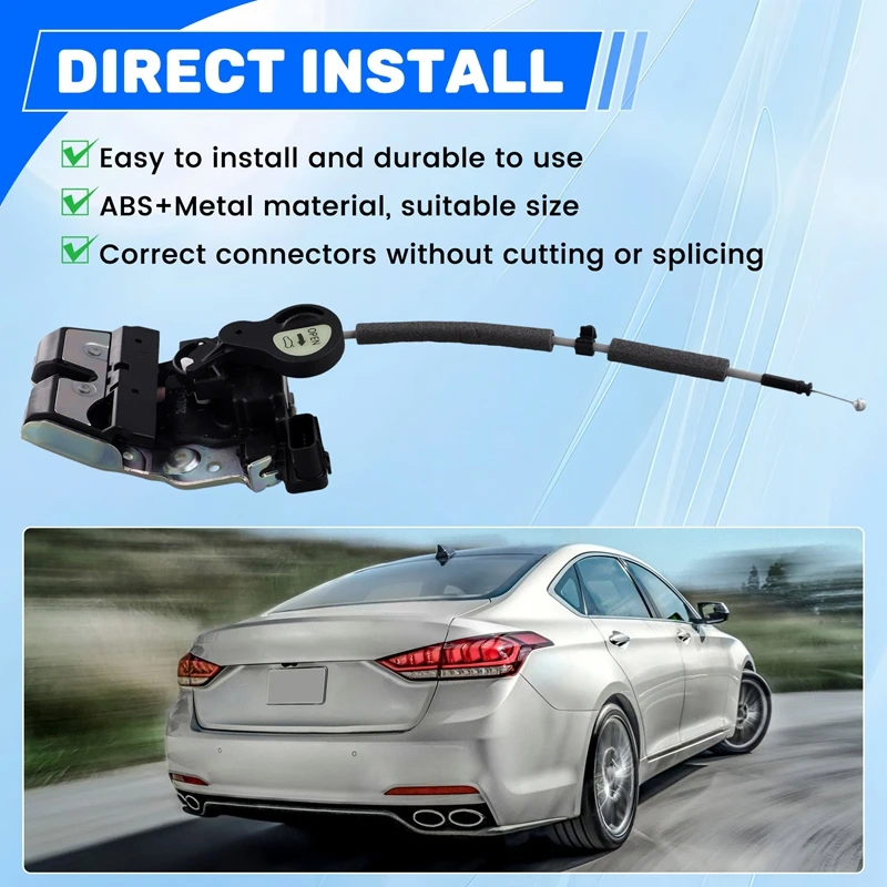 Car Rear Trunk Lock Actuator For Hyundai Genesis G80 2015-2020 81230B1000 81230-B1000
Car Rear Trunk Lock Actuator For Hyundai Genesis G80 2015-2020 81230B1000 81230-B1000