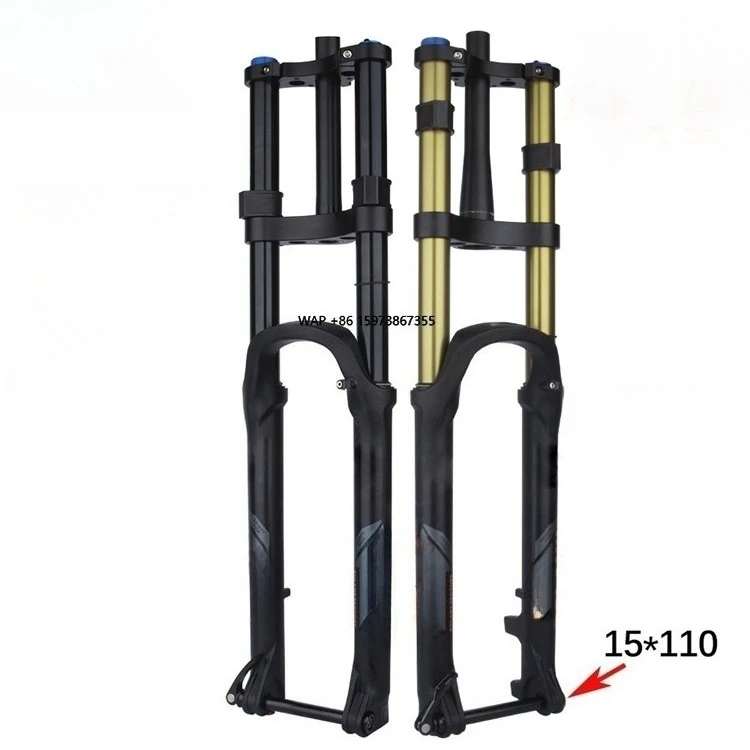 Велосипедная вилка 27.5/29 дюймов, двухштоковая, для МТБ, с воздушной амортизацией, прямая/коническая труба, запчасти для велосипедов
Велосипедная вилка 27.5/29 дюймов, двухштоковая, для МТБ, с воздушной амортизацией, прямая/коническая труба, запчасти для велосипедов