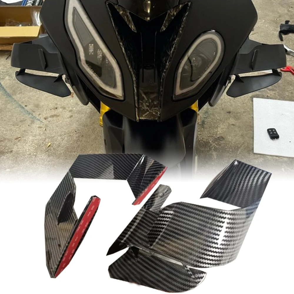 S1000RR Winglets Aerodynamic Spoiler Fairing Fixed Wing Wind Cover For BMW S 1000 RR 2015 2016 2017 2018 Motorcycle Accessories
S1000RR Winglets Aerodynamic Spoiler Fairing Fixed Wing Wind Cover For BMW S 1000 RR 2015 2016 2017 2018 Motorcycle Accessories