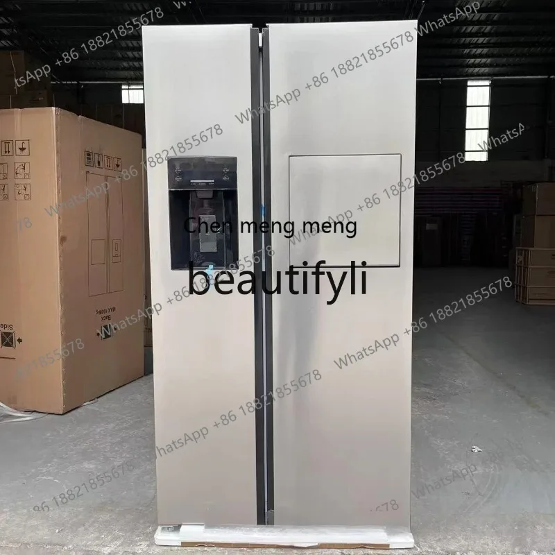 X Double door refrigerator 606 liters with ice bar ice cubes ice cubes refrigeratorX
X Double door refrigerator 606 liters with ice bar ice cubes ice cubes refrigeratorX