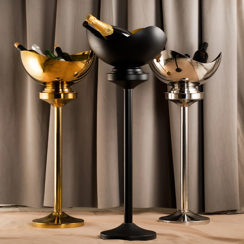 Luxury European champagne bucket large floor-to-ceiling ice bucket bar ktv chilled artifact home party model room decoration
Luxury European champagne bucket large floor-to-ceiling ice bucket bar ktv chilled artifact home party model room decoration