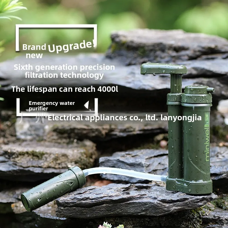 Camping Water Filters Outdoor Water Purifier, Outdoor Portable Emergency Filter
Camping Water Filters Outdoor Water Purifier, Outdoor Portable Emergency Filter