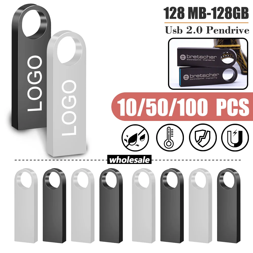 10/ 50/100 Pcs/lot Free Logo metal USB Flash Drive 64GB 32GB 8GB 4GB memory Flash USB Stick pen drive 128mb 512mb PenDrive 2.0
10/ 50/100 Pcs/lot Free Logo metal USB Flash Drive 64GB 32GB 8GB 4GB memory Flash USB Stick pen drive 128mb 512mb PenDrive 2.0