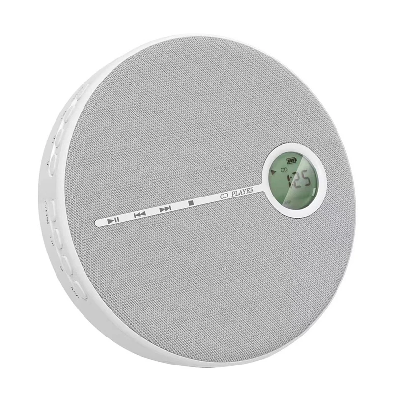 Перезаряжаемый Bluetooth CD-плеер CEA, музыкальный проигрыватель компакт-дисков для автомобиля/путешествий, домашнее аудио со стереодинамиком, AUX, USB
Перезаряжаемый Bluetooth CD-плеер CEA, музыкальный проигрыватель компакт-дисков для автомобиля/путешествий, домашнее аудио со стереодинамиком, AUX, USB