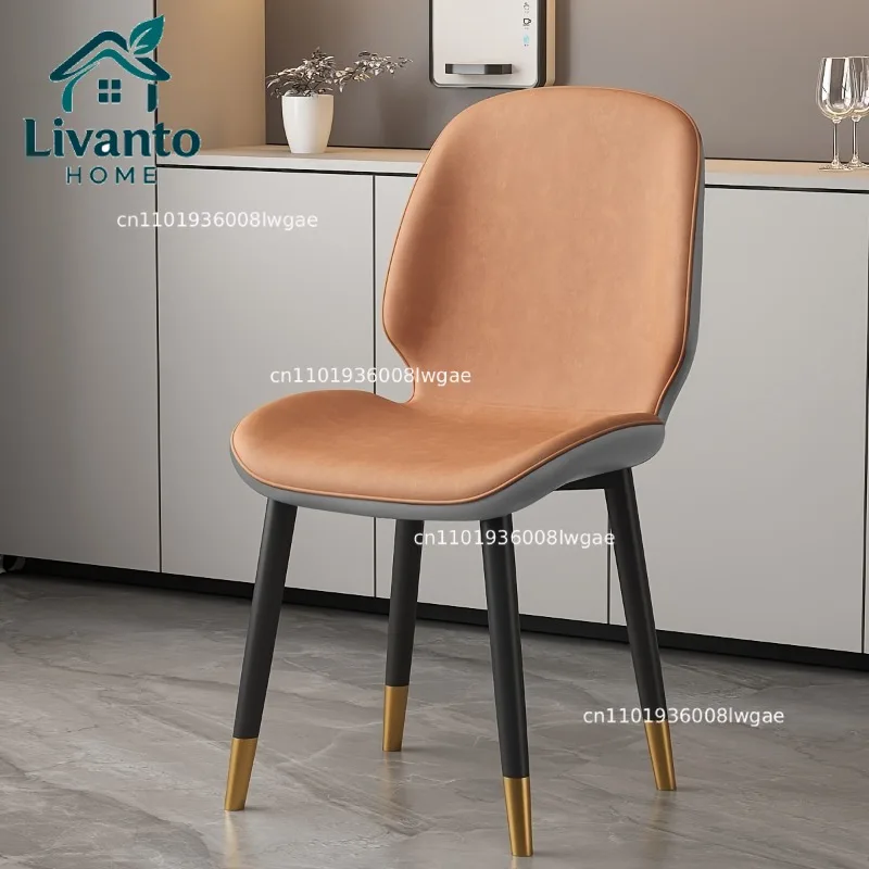 Modern Dining Chair, White & Brown Ergonomic Design with Metal Frame, Padded Polyester Foam Seat, Easy Assembly for Kitchen
Modern Dining Chair, White & Brown Ergonomic Design with Metal Frame, Padded Polyester Foam Seat, Easy Assembly for Kitchen