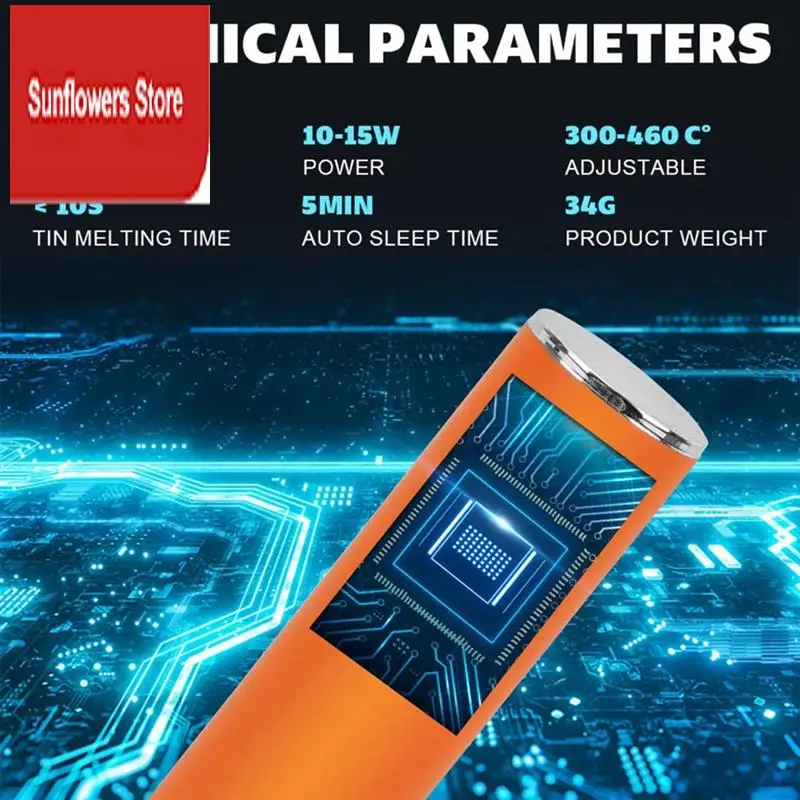 ABRM-Soldering Iron Kit,Cordless Household Electric Soldering Iron 5V 15W 1100Mah Portable Soldering Kit,For Home DIY Welding
ABRM-Soldering Iron Kit,Cordless Household Electric Soldering Iron 5V 15W 1100Mah Portable Soldering Kit,For Home DIY Welding
