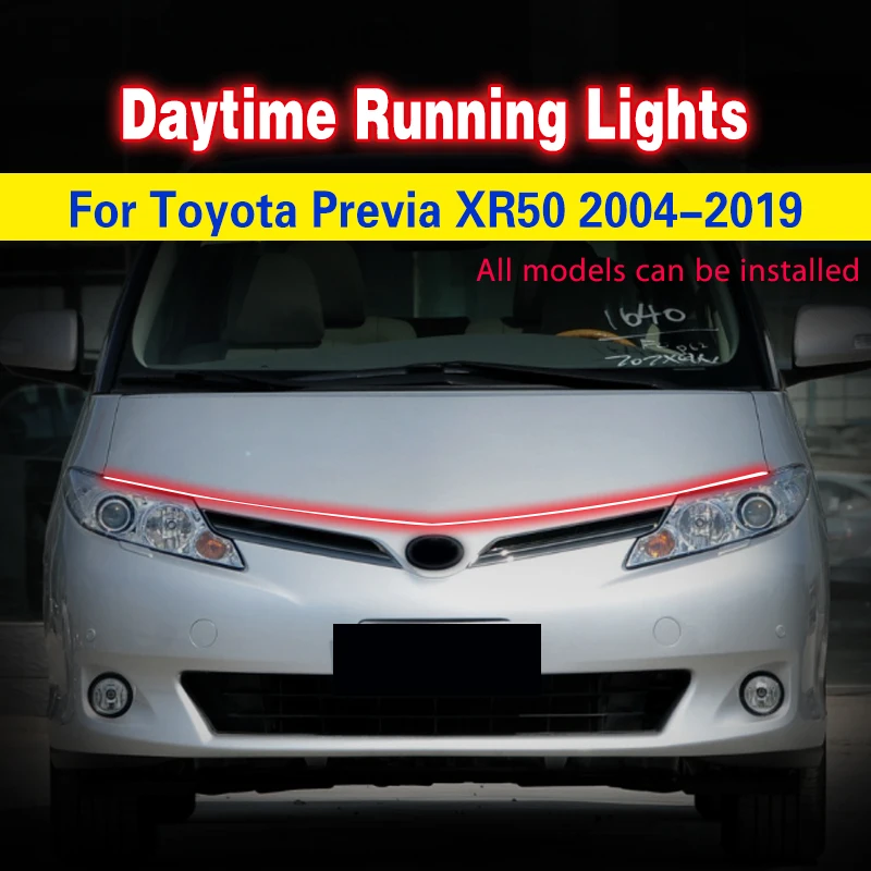 12V Led Car DRL Daytime Running Lights Waterproof Universal Auto Headlight Decorative Ambient Lamp for Toyota Previa XR50 2004-
12V Led Car DRL Daytime Running Lights Waterproof Universal Auto Headlight Decorative Ambient Lamp for Toyota Previa XR50 2004-