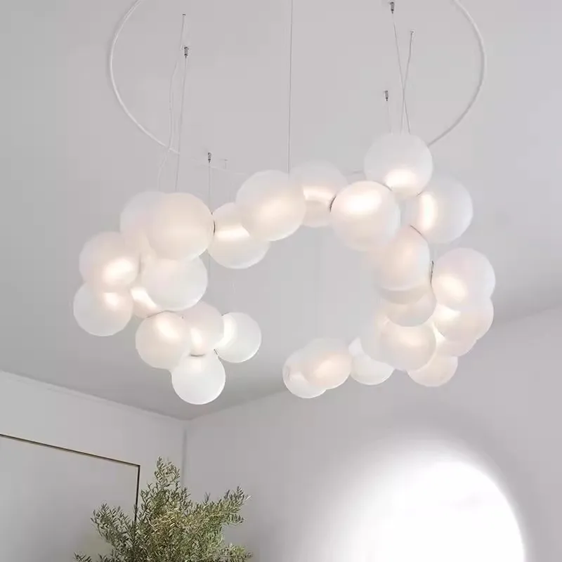 Nordic Round Acrylic Ball Led Pendant Lamp for Dining Living Room Center Table Bedroom Home Decor White Hanging Light Fixture
Nordic Round Acrylic Ball Led Pendant Lamp for Dining Living Room Center Table Bedroom Home Decor White Hanging Light Fixture