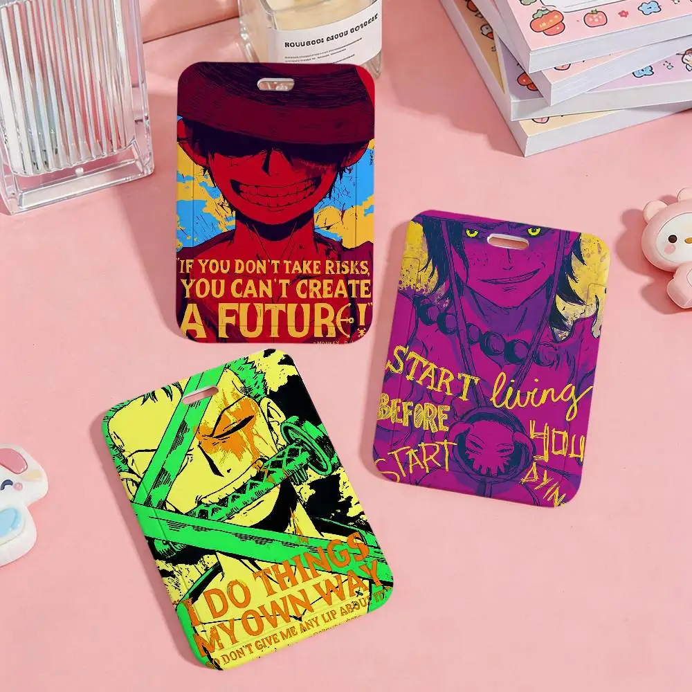 Hot O-One Anime P-Pieces Waterproof plastic card holders for public transport work permits and bank card protection
Hot O-One Anime P-Pieces Waterproof plastic card holders for public transport work permits and bank card protection
