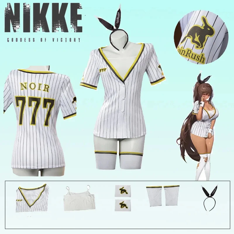 Game NIKKE Cosplay Costume Woman Noyale Sexy Baseball Uniform Suit Halloween Party Anime Outfit for Women ,[6jh
Game NIKKE Cosplay Costume Woman Noyale Sexy Baseball Uniform Suit Halloween Party Anime Outfit for Women ,[6jh