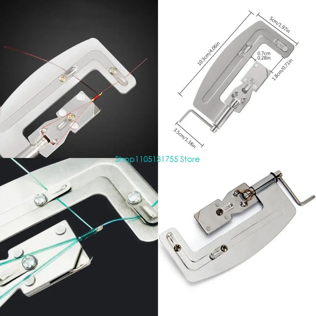 K0EF All-purpose Fast Hook Line Tying Device Fishing Hook Knot Tying Tool Fishing Hook Tier Knot Machine Fishing Accessory
K0EF All-purpose Fast Hook Line Tying Device Fishing Hook Knot Tying Tool Fishing Hook Tier Knot Machine Fishing Accessory