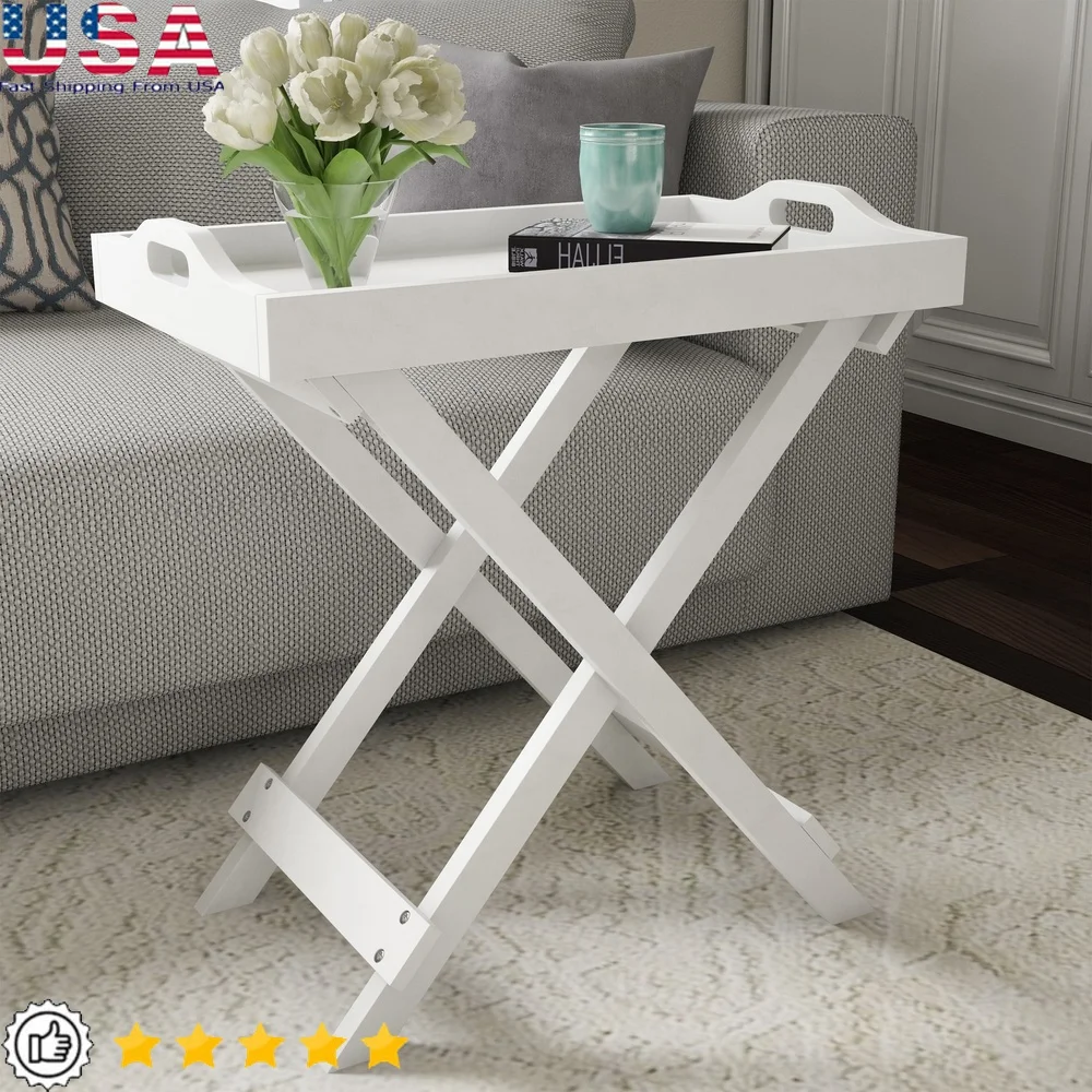 Folding Side Table with Removable Tray Multipurpose Accent Table Dorm Apartment Indoor Outdoor Use
Folding Side Table with Removable Tray Multipurpose Accent Table Dorm Apartment Indoor Outdoor Use