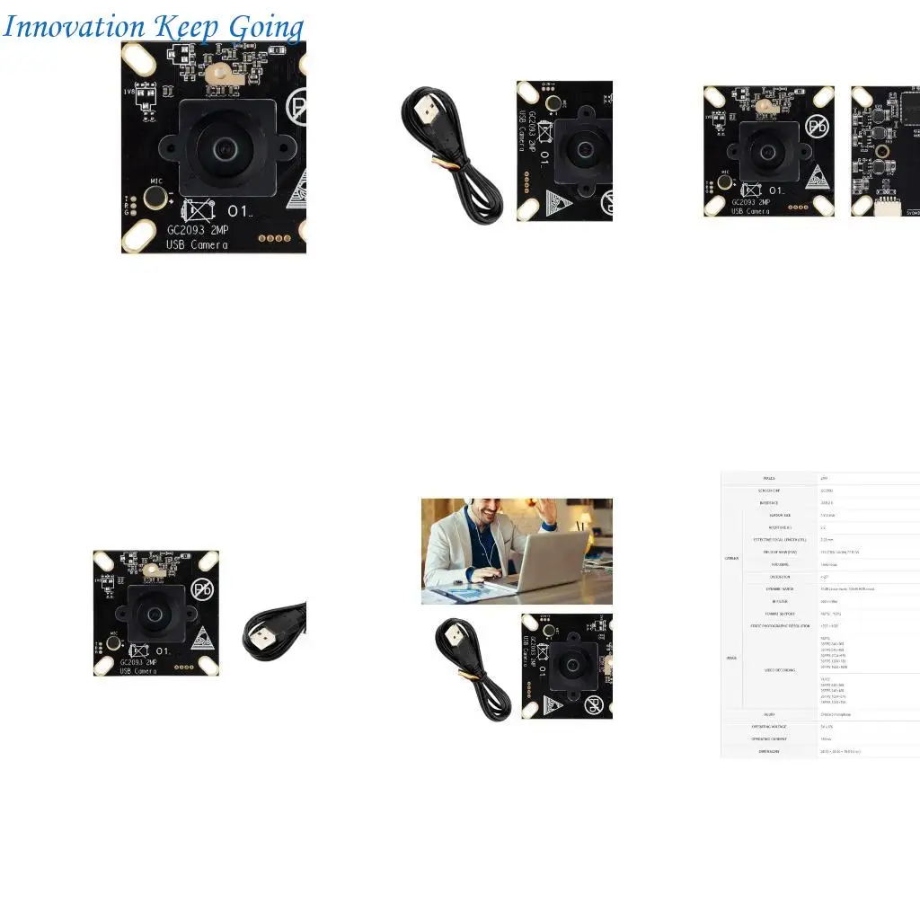 E65C 2MP USB Camera Wide Dynamic Backlight Imaging for PC Computer Accessories
E65C 2MP USB Camera Wide Dynamic Backlight Imaging for PC Computer Accessories