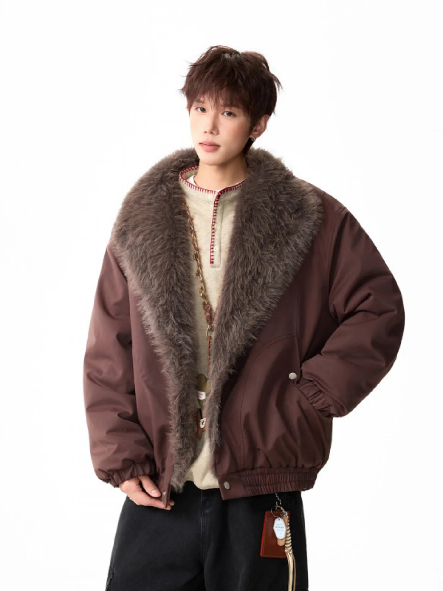 American Sle Thiened Stand Collar Cotton Jaet Men Women Winter Loose Fit High End Feeling Warmth Mountain Eagle Cotton ...
American Sle Thiened Stand Collar Cotton Jaet Men Women Winter Loose Fit High End Feeling Warmth Mountain Eagle Cotton ...