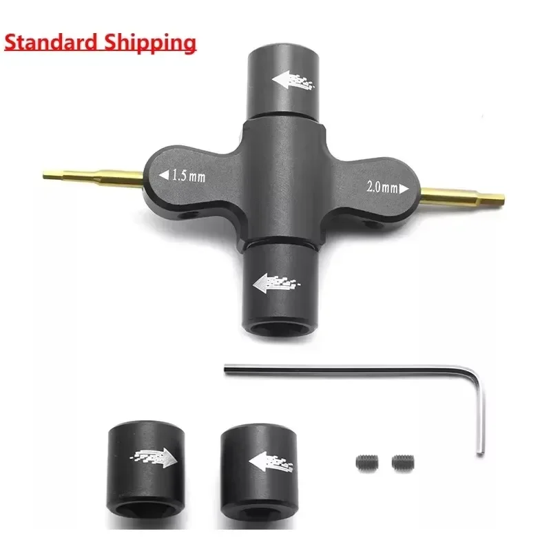 M3 M5 Screw Nut Wrench 1.5mm 2.0mm Hexagon Screwdriver One Way Bearing Quick Release Propeller Motor Tool
M3 M5 Screw Nut Wrench 1.5mm 2.0mm Hexagon Screwdriver One Way Bearing Quick Release Propeller Motor Tool
