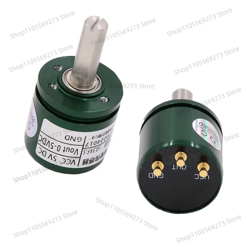 12Bit Non-Contact Hall Angle Sensor 0-360 Degree Rotary Position Sensor 0-5V Analog Output Linear Displacement Transducer
12Bit Non-Contact Hall Angle Sensor 0-360 Degree Rotary Position Sensor 0-5V Analog Output Linear Displacement Transducer