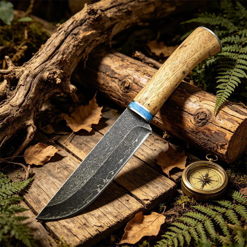 Japanness style VG10 Damascus Blade Sapele Wood Handle Fixed Blade Pocket Knives Portable EDC Tools BBQ Clever Knive
Japanness style VG10 Damascus Blade Sapele Wood Handle Fixed Blade Pocket Knives Portable EDC Tools BBQ Clever Knive