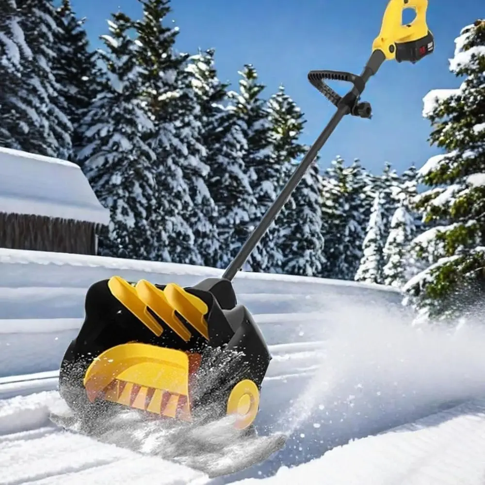 21V Cordless Snow Shovel Kit with 41cm Sweep, 15cm Depth, 1x 4Ah Battery and Fast Charger
21V Cordless Snow Shovel Kit with 41cm Sweep, 15cm Depth, 1x 4Ah Battery and Fast Charger