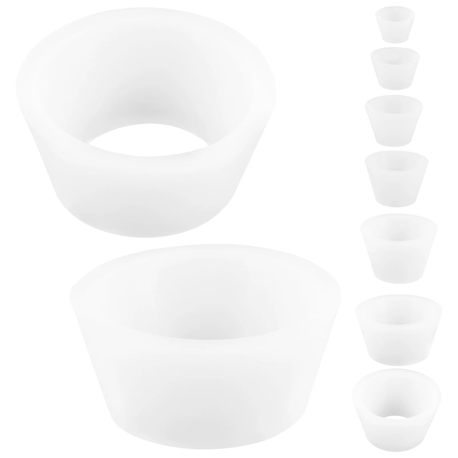 9pcs Ring Vacuum Flask Adapter Filter Adapter Flask Tapered Collar Funnel Filtering Conical Kit Reusable Storage
9pcs Ring Vacuum Flask Adapter Filter Adapter Flask Tapered Collar Funnel Filtering Conical Kit Reusable Storage