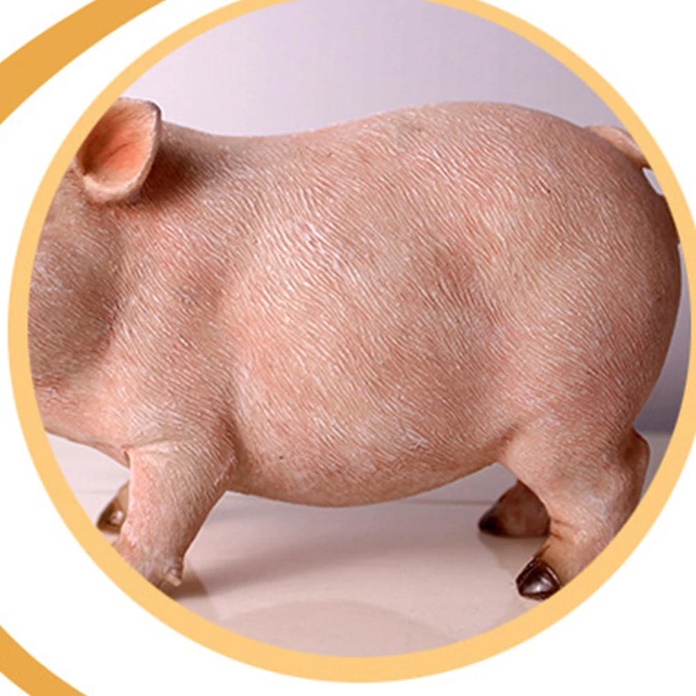 Resin Garden Pig Statue Weatherproof Animal Sculpture Outdoor Yard Lawn Ornament Cute Pig Sculpture for Patio Decoration
Resin Garden Pig Statue Weatherproof Animal Sculpture Outdoor Yard Lawn Ornament Cute Pig Sculpture for Patio Decoration