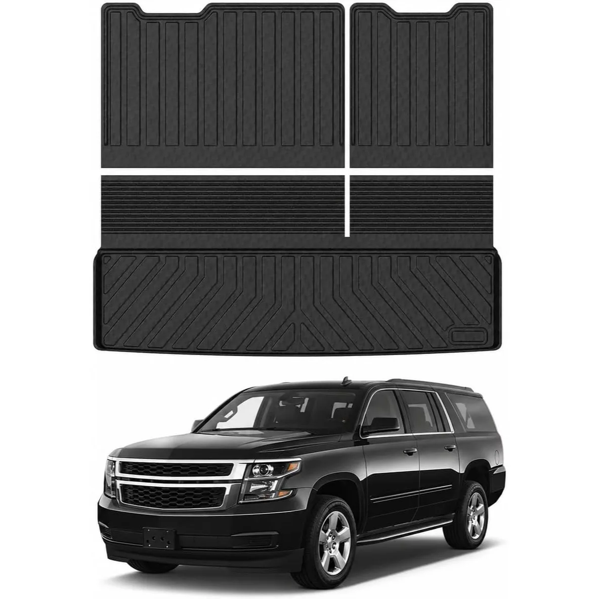 Cargo Liner for Tahoe/GMC Yukon 2015-2020 Non XL, All Weather Trunk Mat 3PCS
Cargo Liner for Tahoe/GMC Yukon 2015-2020 Non XL, All Weather Trunk Mat 3PCS