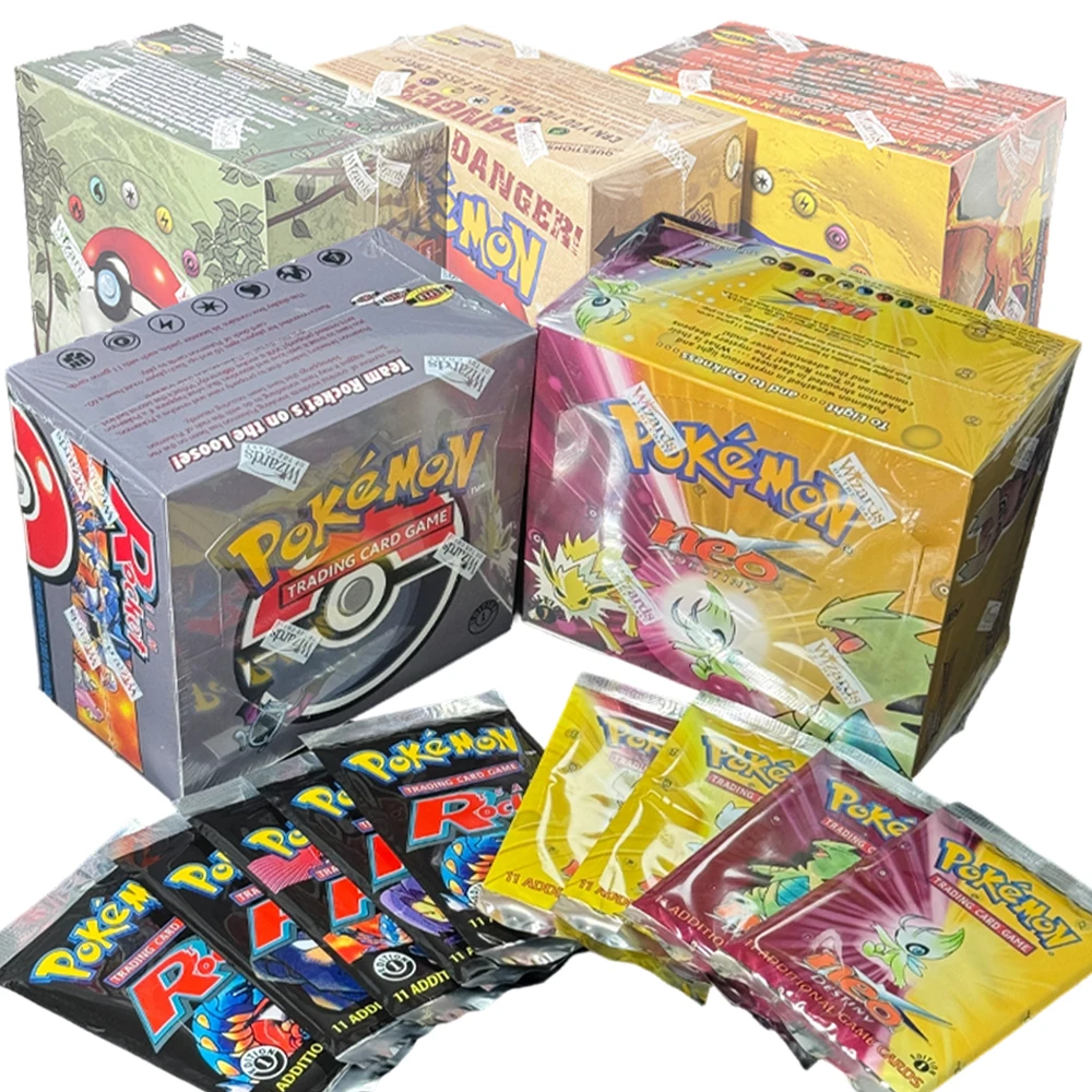 Pokémon PTCG Whole Set 1st Edition Neo Destiny /Base/Fossil/Jungle/Team Rocket/Booster Boxs Proxy Game Card Collectible Toy Gift
Pokémon PTCG Whole Set 1st Edition Neo Destiny /Base/Fossil/Jungle/Team Rocket/Booster Boxs Proxy Game Card Collectible Toy Gift
