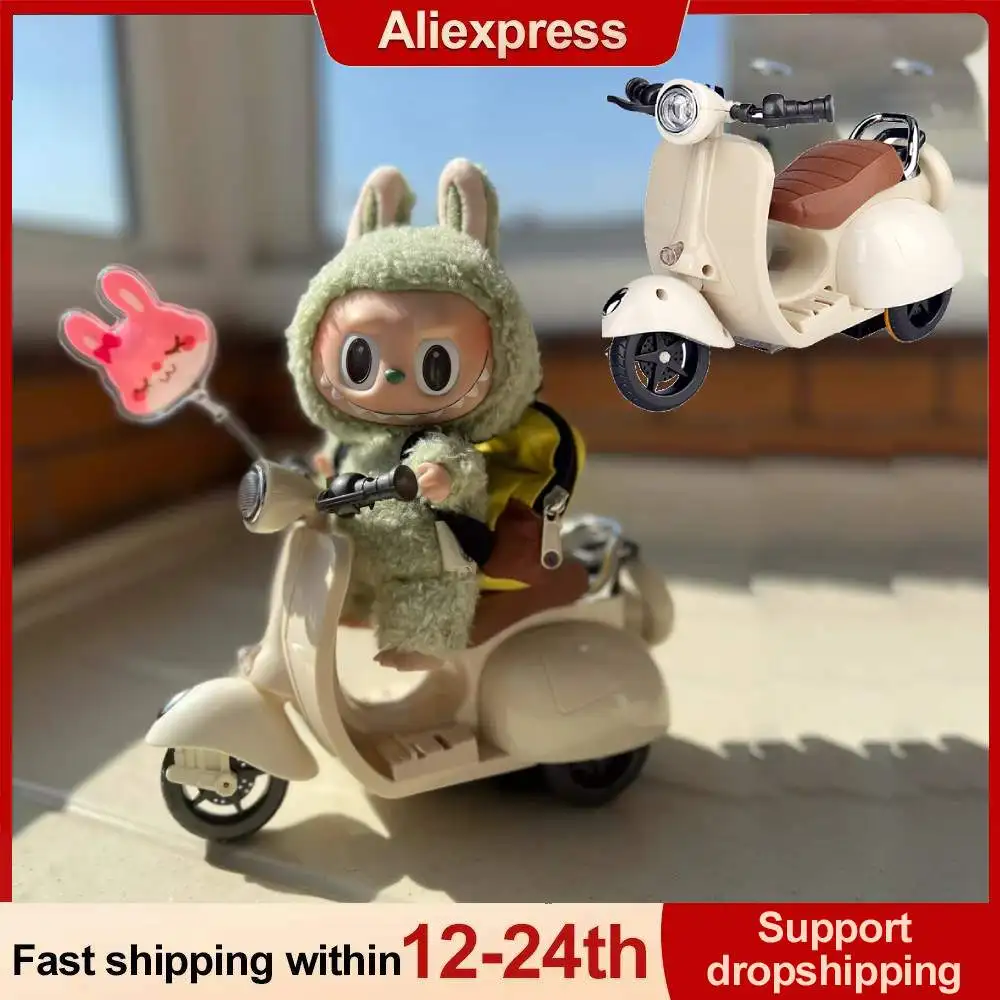 Mini Motorcycle Model Toy For 17cm Labubu V1 V2 Doll'S Toy Labubu 360 Degree Rotating Swing Motorcycle Toy Fun Ropa Decoration
Mini Motorcycle Model Toy For 17cm Labubu V1 V2 Doll'S Toy Labubu 360 Degree Rotating Swing Motorcycle Toy Fun Ropa Decoration