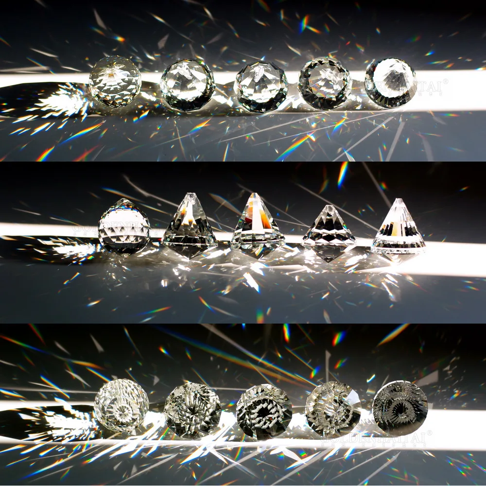 Crystal Ball Pendant Clear Multifaceted Glass Diamond Prism Sparkling Light-catching Bead Curtain Chandelier Accessory DIY
Crystal Ball Pendant Clear Multifaceted Glass Diamond Prism Sparkling Light-catching Bead Curtain Chandelier Accessory DIY