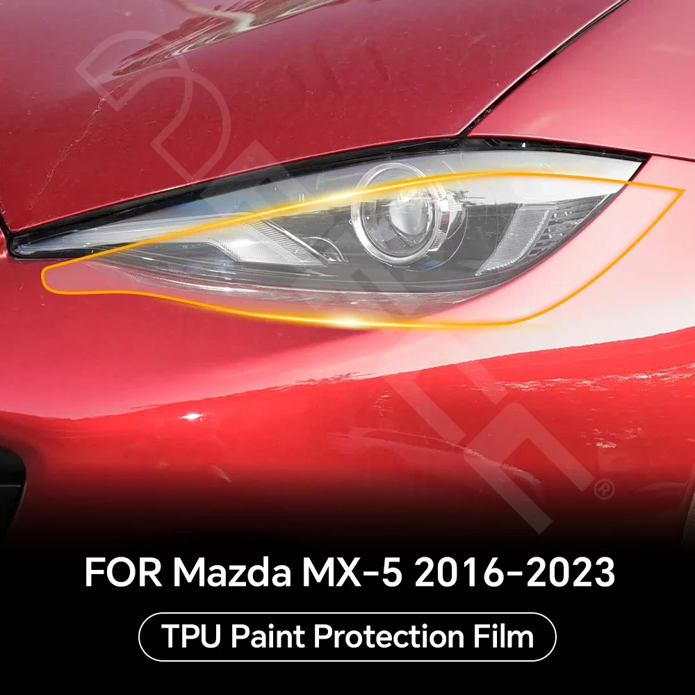 Headlight Rearview TPU Protection Film For Mazda MX5 MX-5 2016-2023 Clear Bra Pre-cut PPF Anti Scratch Resistant Invisible Cover
Headlight Rearview TPU Protection Film For Mazda MX5 MX-5 2016-2023 Clear Bra Pre-cut PPF Anti Scratch Resistant Invisible Cover