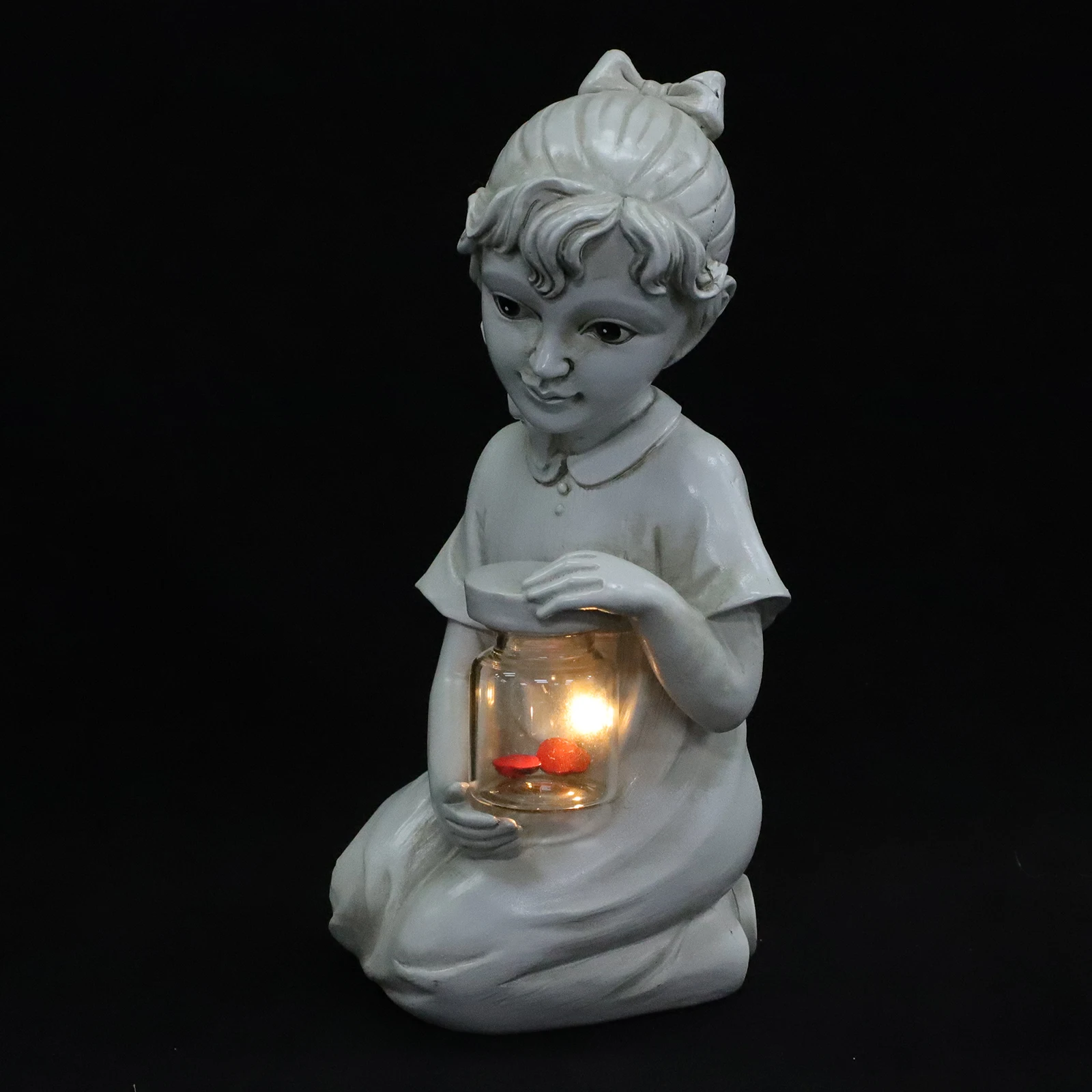 Garden Elf Statue Solar Resin Crafts Decorative Kids Holding Jar Insect Realistic Design Outdoor Garden Lighting Statues
Garden Elf Statue Solar Resin Crafts Decorative Kids Holding Jar Insect Realistic Design Outdoor Garden Lighting Statues